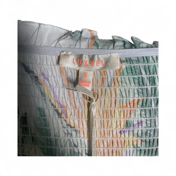 Luxxel Multicolor Smocked Dress - Picture 11 of 16